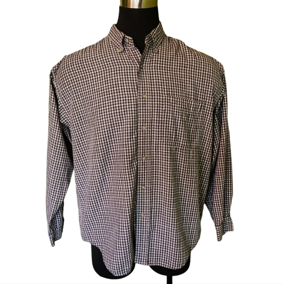 Eddie Bauer Other - EDDIE BAUER Men's Plaid Long Sleeve Button Down Shirt Size Large NWOT